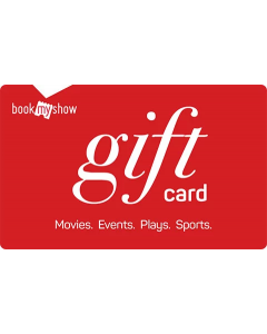 BookMyShow E-Gift (Instant Voucher)